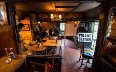The quaintest polling station in England